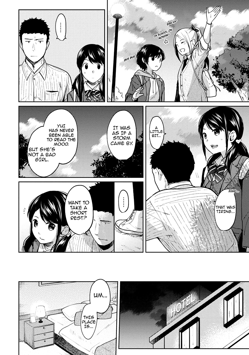 Hentai Manga Comic-1LDK+JK Suddenly Living Together?-Chapter 8-11